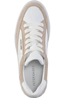 Damen PETER KAISER Schnür-Sneaker aus Nappa- und Veloursleder