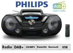 PHILIPS AZB798T CD-/Kassetten-/DAB+ Radio