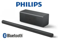 PHILIPS TAB6309/10 Soundbar 2.1 mit kabellosem Subwoofer