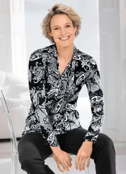 Damen BADER Poloshirt mit Biesenverarbeitung in 2 Farben