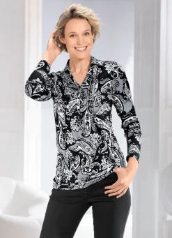 Damen BADER Poloshirt mit Biesenverarbeitung in 2 Farben