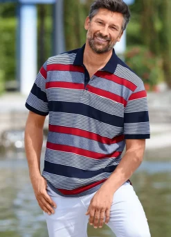 Herren BADER Poloshirt mit Brusttasche