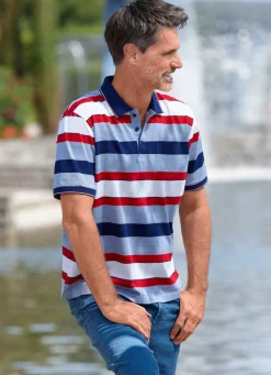 Herren BADER Poloshirt mit Brusttasche