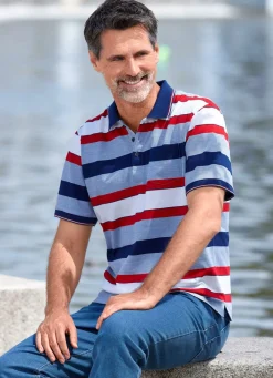 Herren BADER Poloshirt mit Brusttasche
