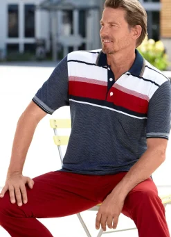 Herren BADER Poloshirt mit Brusttasche