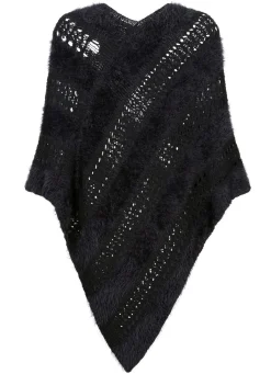 Damen BADER Poncho in Garnmix