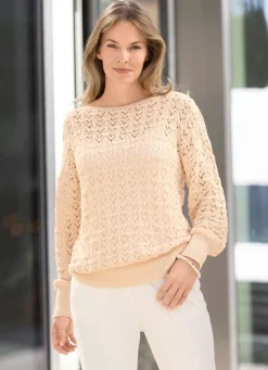 Damen Tizia Pullover in aufwendigem Mustermix