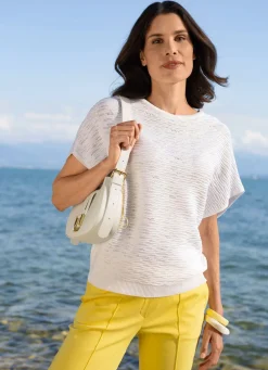 Damen laurakent Pullover in dekorativem Dessin