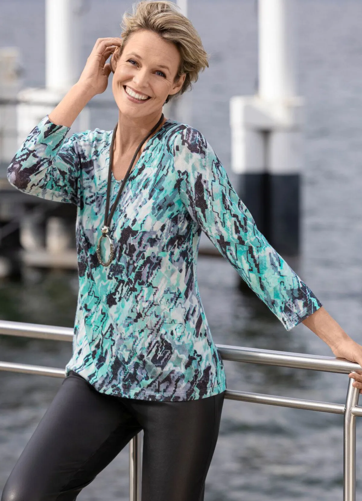 Damen KLAUS MODELLE MADE IN GERMANY Pullover in Feinstrick