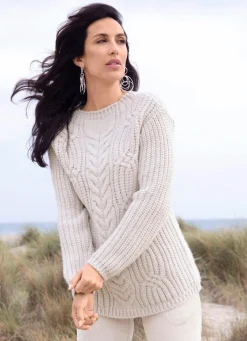Damen Tizia Pullover in flauschig weichem Grobstrick