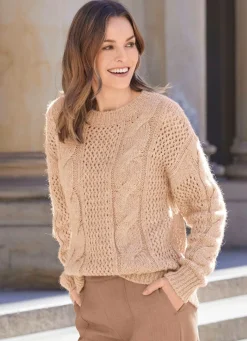 Damen Tizia Pullover mit Alpaka