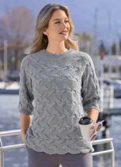 Damen Tizia Pullover mit Alpaka