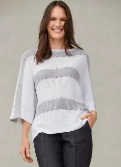 Damen Tizia Pullover mit edlen Glitzerakzenten