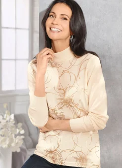 Damen BADER Pullover mit Schurwolle