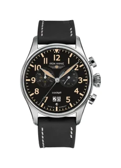 Herren IRON ANNIE Quartz-Chronograph der Serie " Cockpit"