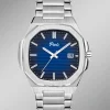 Herren POOLS Quartz-Herrenuhr aus Edelstahl