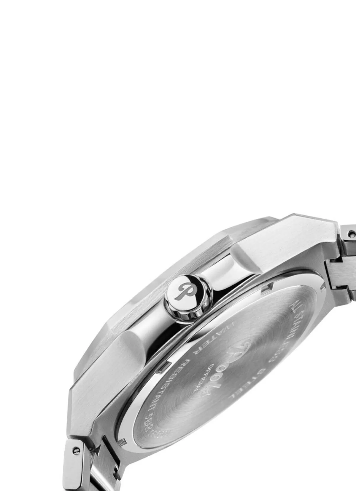 Herren POOLS Quartz-Herrenuhr aus Edelstahl