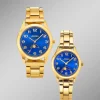 Damen POOLS Quartz-Partneruhr von mit Mondphasen