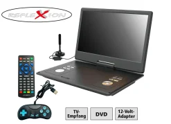 Reflexion DVD 1424 portabler DVD-Spieler mit TV und Spielen