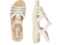 Damen Remonte Riemchen-Sandale mit Metallschmuck