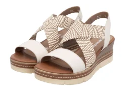 Damen Remonte Sandalette mit Flechtdurchzügen