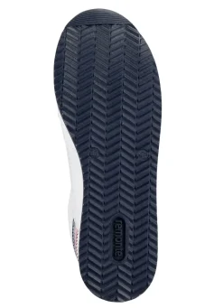 Damen Remonte Sneaker aus beschichtetem Leder mit Textilbesatz