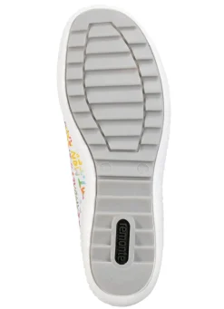 Damen Remonte Sneaker aus beschichtetem, frech bedrucktem Leder