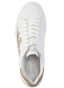 Damen Remonte Sneaker mit verspieltem Blüten-Druck