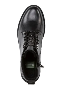 Damen Remonte Stiefelette mit trendigen Zierketten in Schnür-Optik