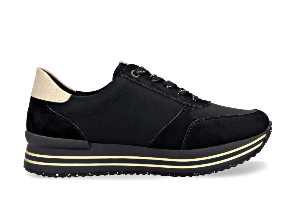 Damen Remonte , trendige Damen-Sneaker, Weite G, mit herausnehmbarem Fußbett