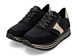 Damen Remonte , trendige Damen-Sneaker, Weite G, mit herausnehmbarem Fußbett
