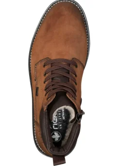 Herren Rieker , gefütterte Herren-Boots, Winterschuhe, Weite H, mit Reißverschluss