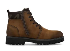 Herren Rieker , gefütterte Herren-Boots, Winterschuhe, Weite H, mit Reißverschluss