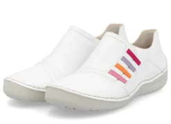 Damen Rieker , klassische Damen-Slipper, mit Gummizug