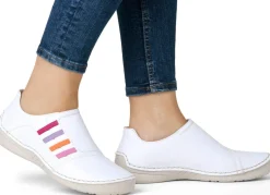 Damen Rieker , klassische Damen-Slipper, mit Gummizug