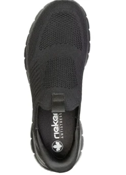 Herren Rieker , leichte Herren-Slipper, mit verstärkter Hinterkappe