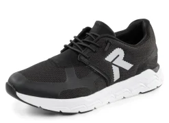 Damen Rieker Sneaker aus teilweise beschichtetem Meshmaterial