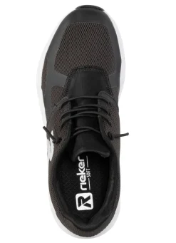 Damen Rieker Sneaker aus teilweise beschichtetem Meshmaterial