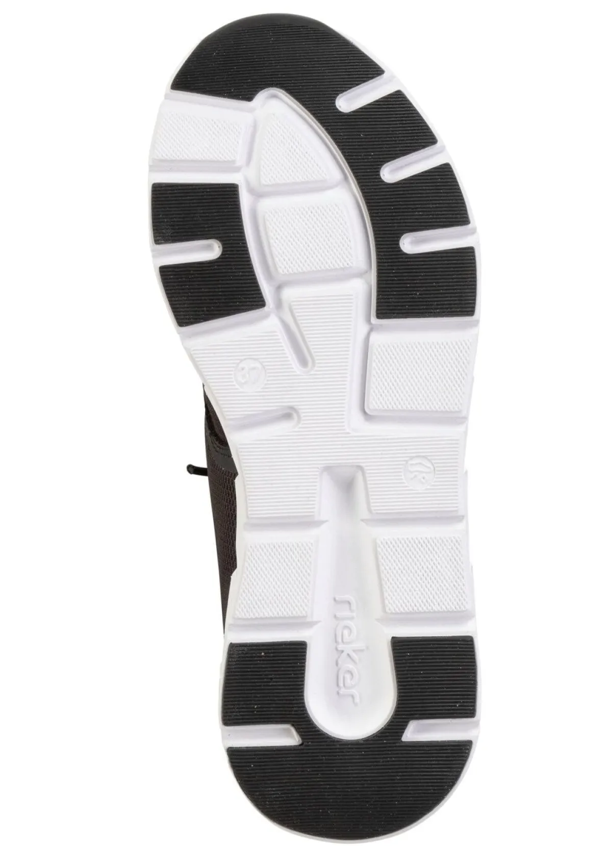 Damen Rieker Sneaker aus teilweise beschichtetem Meshmaterial