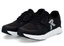 Damen Rieker Sneaker aus teilweise beschichtetem Meshmaterial