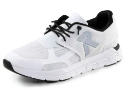 Damen Rieker Sneaker aus teilweise beschichtetem Meshmaterial
