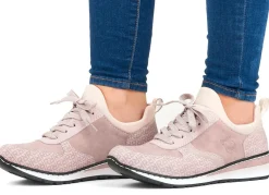 Damen Rieker Sneaker mit Zierschnürung