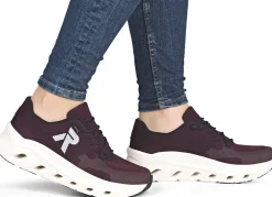 Damen Rieker , sportive Damen-Sneaker, Weite G, mit herausnehmbarem Fußbett