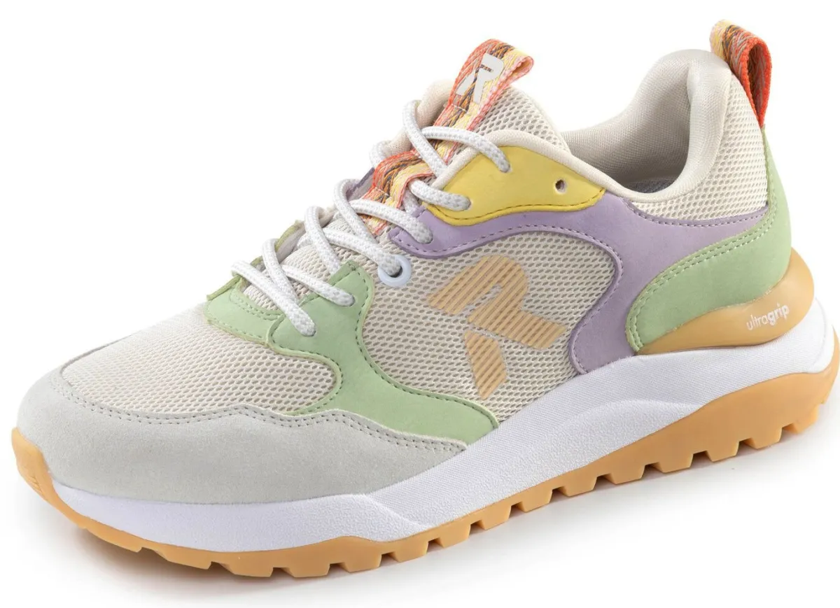 Damen Rieker , sportliche Damen-Sneaker, mit herausnehmbarem Fußbett