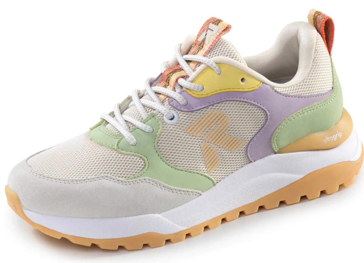 Damen Rieker , sportliche Damen-Sneaker, mit herausnehmbarem Fußbett