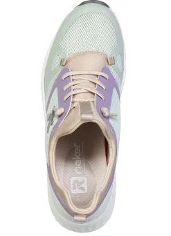 Damen Rieker , sportliche Damen-Sneaker, mit herausnehmbarem Fußbett