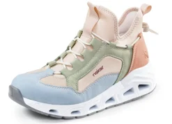 Damen Rieker , stylische Damen-Boots, Weite G, mit herausnehmbarem Fußbett
