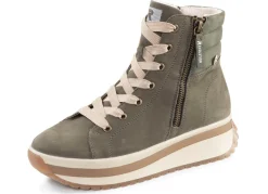 Damen Rieker , trendige Damen-Boots, Winterschuhe, mit herausnehmbarem Fußbett