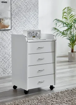 BADER Rollcontainer mit 4 Schubladen