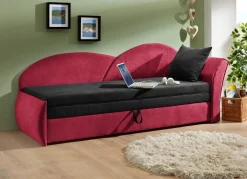 Kinder BADER Schlafsofa mit Bettkasten und 1 Dekokissen